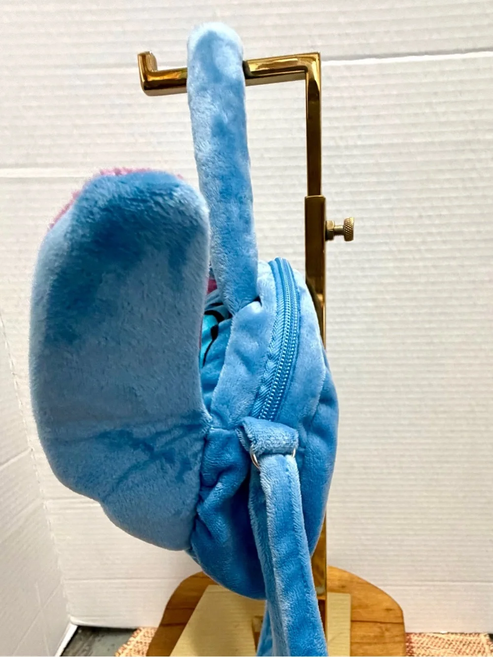 Disney Stitch Shoulder bag plush purse,Head is Lilo & Stich